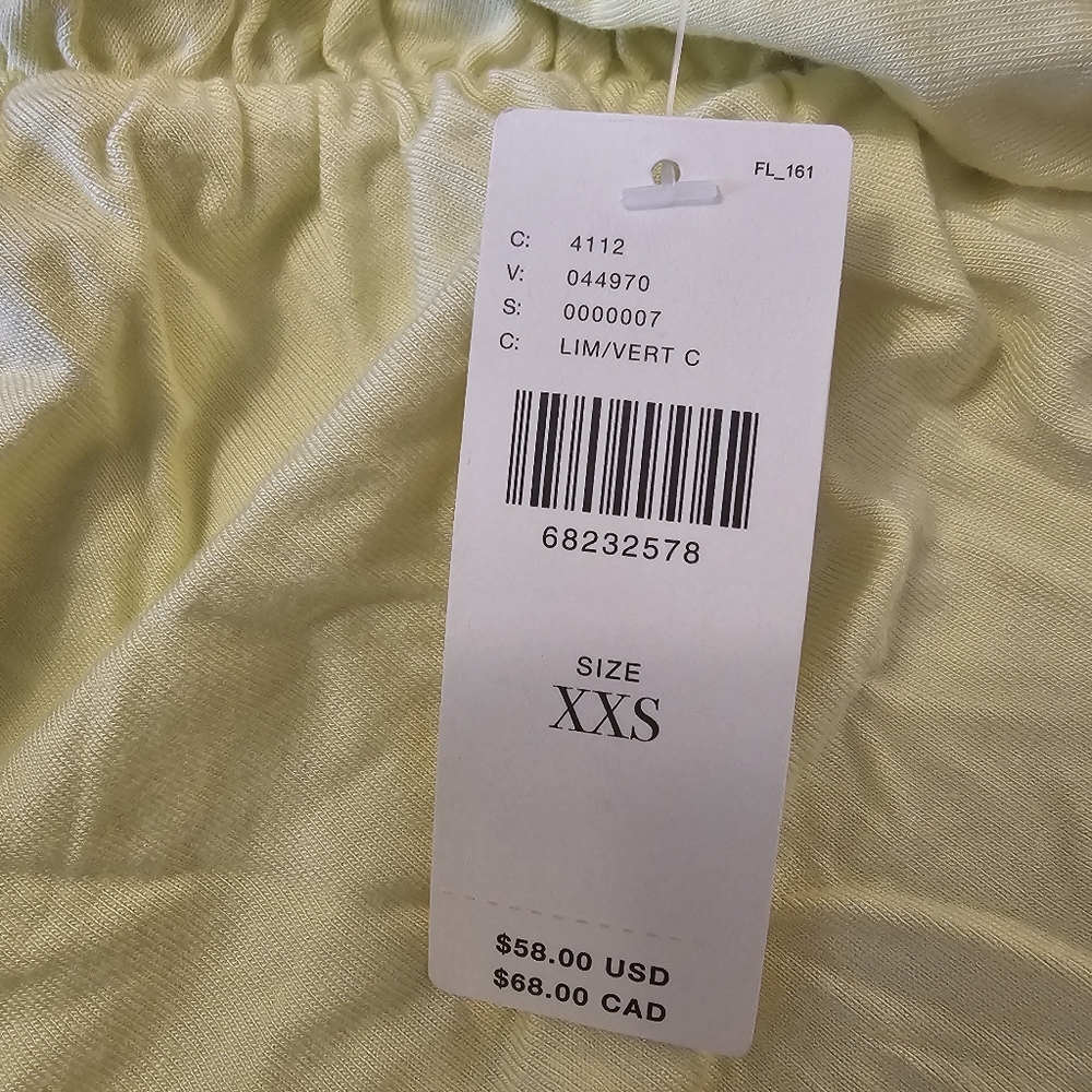 Green by Anthropologie Diagonal Ruched Tank Top - Picture 5 of 8